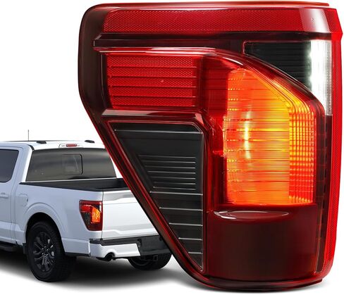 مصابيح خلفية هالوجين متوافقة مع 2024-2026 Ford F150 XL XLT STX مع نقطة عمياء (الوحدة غير متضمنة) استبدال المصابيح الخلفية لـ OEM RL3Z13404B RL3413B504BB (جانب الركاب الأيمن) in Kuwait