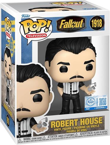 Funko Pop! Television: Fallout TV - Robert House - Amazon Exclusive - Collectable Vinyl Figure - Gift Idea - Official Merchandise - Toys for Kids & Adults - TV Fans - Figure for Collectors and Display in Kuwait