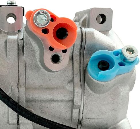New A/C Compressor DVE18 compatible with Sorento 2014 - OE# 977012P400 in Saudi Arabia