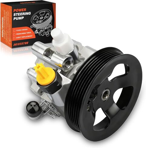DRIVESTAR 21-5345 Power Steering Pump for 2003 2004 2005 2006 2007 2008 Pontiac Vibe, 2003-2008 for Toyota Corolla, 2003-2008 for Toyota Matrix, 1.8L, OE-Quality New Power Steering Pump with Pully in Saudi Arabia