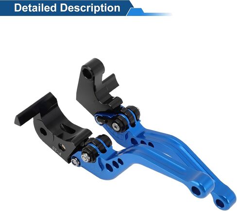 عتلات فرامل قصيرة لياماها YZF-R7 2021-2025 6 موضع قابل للتعديل دراجة نارية المقود الفرامل رافعة سبائك الألومنيوم الصلبة الأزرق 1 زوج in Kuwait