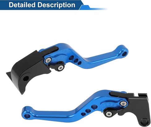 عتلات فرامل قصيرة لياماها YZF-R7 2021-2025 6 موضع قابل للتعديل دراجة نارية المقود الفرامل رافعة سبائك الألومنيوم الصلبة الأزرق 1 زوج in Kuwait