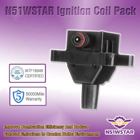 مجموعة ملف الإشعال مكونة من قطعة واحدة متوافقة مع مرسيدس بنز C230 S320 SL320 SLK230 2.3 3.2 L4 L6 M104 M111 لاستبدال 0001587503 0001500280 UF527 C1212 in Kuwait