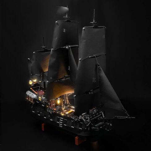 LED Lighting Compatible with LEGO 10365 Captain Jack Sparrow’s Pirate Ship,Customized Light Kit Compatible with LEGO Black Pearl 10365,Model NOT Included JUST Lights in Kuwait
