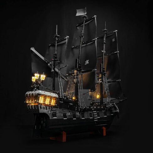 LED Lighting Compatible with LEGO 10365 Captain Jack Sparrow’s Pirate Ship,Customized Light Kit Compatible with LEGO Black Pearl 10365,Model NOT Included JUST Lights in Kuwait