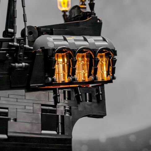 LED Lighting Compatible with LEGO 10365 Captain Jack Sparrow’s Pirate Ship,Customized Light Kit Compatible with LEGO Black Pearl 10365,Model NOT Included JUST Lights in Kuwait