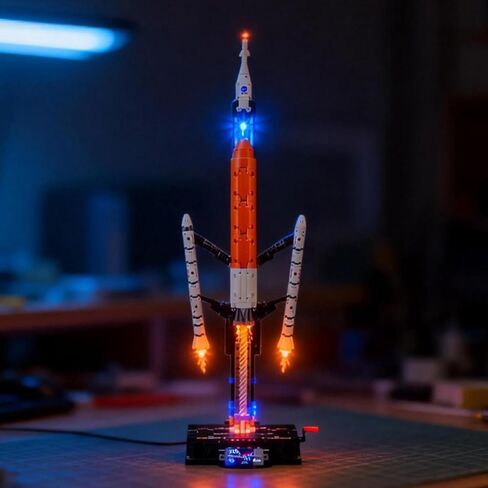 YEABRICKS LED Light for Lego-42221 Technic NASA Artemis Space Launch System Rocket Building Blocks Model (Building Set NOT Included) in Kuwait