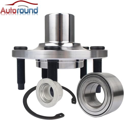 Autoround 518517 زوج استبدال محور العجلة الأمامية لـ Ford Edge 2007 2008 2009 2010، Lincoln MKX 07-10 5 العروات غير ABS in Kuwait