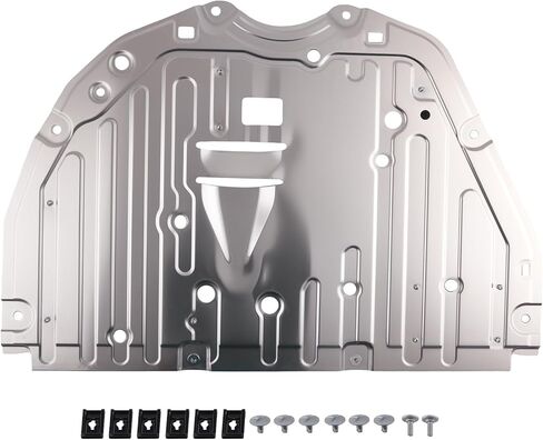 maxpeedingrods Engine Splash Shield لسيارة Honda Civic 1.5L 2.0L 2022، لوحة غطاء درع أسفل السيارة، واقي دفقة المحرك 74111T20A0، واقي علبة المحرك من الألومنيوم 74111-T20-A0 in Kuwait