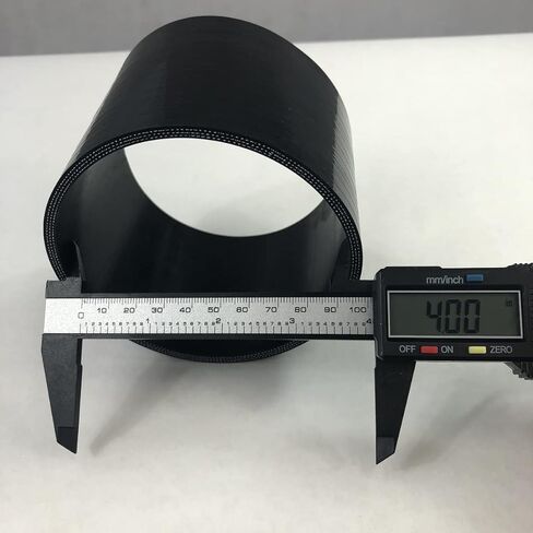 4" to 4" I.D. Universal 4-Ply Straight Silicone Hose Coupler Black with SS T-Clamps in Kuwait