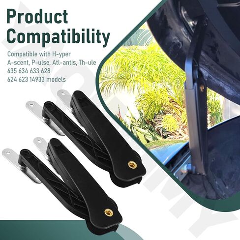 14933 14936 Car Roof Box Replacement Lid Lifter Compatible with THU-le 623 624 628 633 634 635 636 625 626 Models for Hy-per, As-Cent, Pu-lse, at-lantis in Saudi Arabia