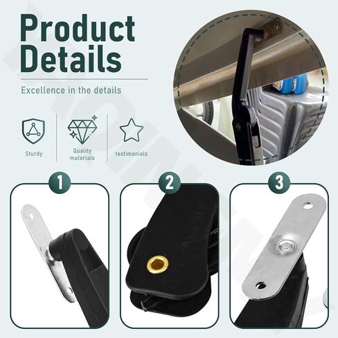 14933 14936 Car Roof Box Replacement Lid Lifter Compatible with THU-le 623 624 628 633 634 635 636 625 626 Models for Hy-per, As-Cent, Pu-lse, at-lantis in Saudi Arabia