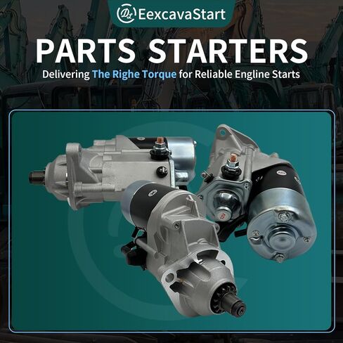 Starter Motor for Cummins 3.9 4BT 5.9 6BT, Case Backhoe Tractor 480E 480F 550E 580 580L 580E 580SE 580K 650 1840 1845C, OEM 16990N 86982709 7026666 A170746 16990 86982709 in Saudi Arabia
