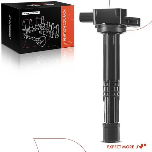 حزمة ملف إشعال ممتازة متوافقة مع مركبات Acura وHonda - CSX 2006-2011 2.0L، RSX 2002-2006 2.0L، Accord 2003-2007 2.4L، Civic 2002-2011 2.0L، CR-V 2002-2009 2.4L، Element 2003-2011 2.4 لتر in Kuwait