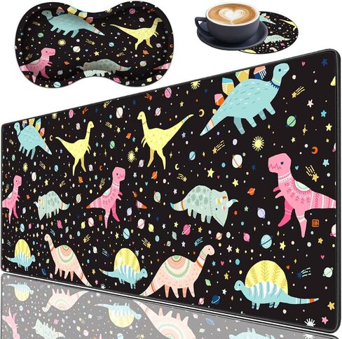 Extended Gaming Mouse Pad with Seam, Long XL Desktop Keyboard Pad, Suitable for Work/Game/Office/Home, Butterfly Wrist Rest Pad and Coaster, Bible Verses Proverbs 3125 in Saudi Arabia