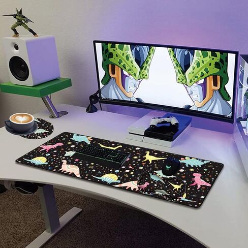 Extended Gaming Mouse Pad with Seam, Long XL Desktop Keyboard Pad, Suitable for Work/Game/Office/Home, Butterfly Wrist Rest Pad and Coaster, Bible Verses Proverbs 3125 in Saudi Arabia