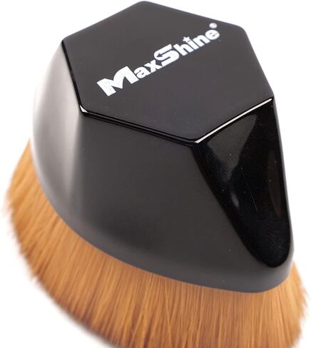 فرشاة Maxshine Small Universal بمقبض فائق النعومة - شعيرات فائقة النعومة - فرشاة تفصيلية احترافية للداخلية والخارجية والمقاعد الجلدية وخليج المحرك والعجلات - أداة متميزة للعناية بالسيارات in Kuwait