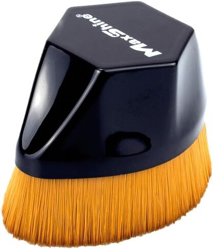 فرشاة Maxshine Small Universal بمقبض فائق النعومة - شعيرات فائقة النعومة - فرشاة تفصيلية احترافية للداخلية والخارجية والمقاعد الجلدية وخليج المحرك والعجلات - أداة متميزة للعناية بالسيارات in Kuwait