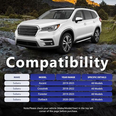 روابط شريط Sway K750945 K750946، رابط نهاية شريط التثبيت الأمامي متوافق مع 2020-2022 Subaru Outback Crosstrek، 2019-2023 Subaru Ascent Forester MS80895 MS80896 قطعتان in Kuwait