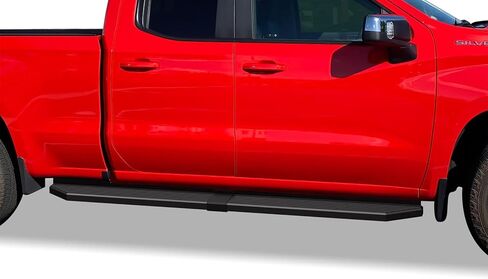 Tuxtreme Steps متوافقة مع Chevy Silverado GMC Sierra 1500 2019-2026 Extended Cab 6.5ft Bed & 2500 3500 2020-2026 (باستثناء 19 1500 LD) (Silverado 1500 LTD Sierra 1500 LD 2022) | عجلة إلى عجلة in Kuwait