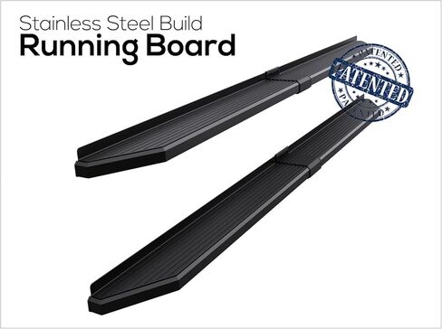Tuxtreme Steps متوافقة مع Chevy Silverado GMC Sierra 1500 2019-2026 Extended Cab 6.5ft Bed & 2500 3500 2020-2026 (باستثناء 19 1500 LD) (Silverado 1500 LTD Sierra 1500 LD 2022) | عجلة إلى عجلة in Kuwait
