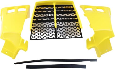 2GU-21711-50-00 2GU-21721-50-00 أغطية جانبية لخزان الغاز البلاستيكي مع شواية متوافقة مع Yamaha Banshee 350 YFZ350 87-06 أصفر in Kuwait