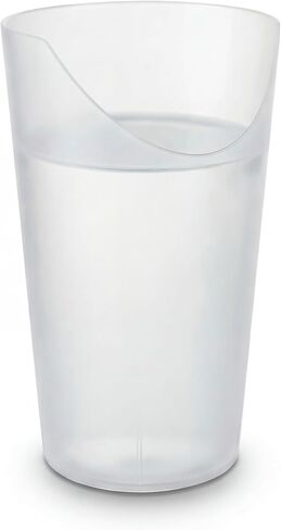 PEPE - Nosey Cups for Adults (x2 Units), Cut Out Cup for Elderly, Dysphagia Cups for Adults, Cut Out Drinking Cup, Hospital Cup for Elderly, Nosey Cups for Disabled in Saudi Arabia