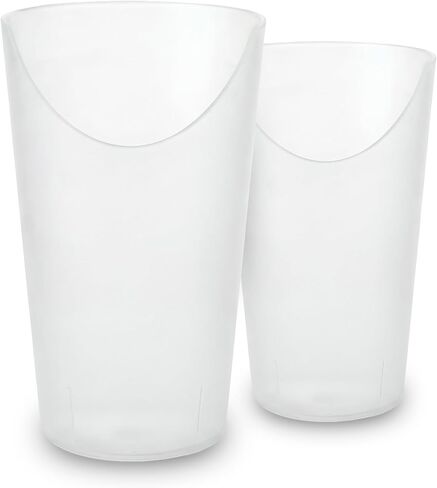 PEPE - Nosey Cups for Adults (x2 Units), Cut Out Cup for Elderly, Dysphagia Cups for Adults, Cut Out Drinking Cup, Hospital Cup for Elderly, Nosey Cups for Disabled in Saudi Arabia
