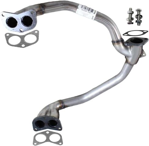 Exhaust Front Y-Pipe Compatible with Subaru Baja 2003-2006 2.5L | Stainless Steel | Northeastern Exhaust | Includes Gaskets and Bolt Kit | Direct-Fit Replacement in Kuwait