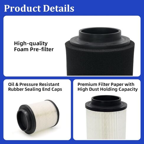 0452306 1253355 Air Filter Compatible with Polaris Phoenix 200 2005-2019 Trail Blazer 250 2001-2006 Hawkeye 300 2006-2011 Sportsman 300 2008-2010 Xplorer 250 400L 2001-2002 Sawtooth 200 2006-2007 in Saudi Arabia
