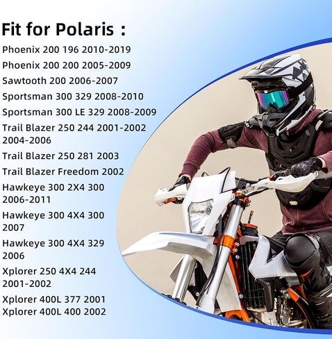 0452306 1253355 Air Filter Compatible with Polaris Phoenix 200 2005-2019 Trail Blazer 250 2001-2006 Hawkeye 300 2006-2011 Sportsman 300 2008-2010 Xplorer 250 400L 2001-2002 Sawtooth 200 2006-2007 in Saudi Arabia