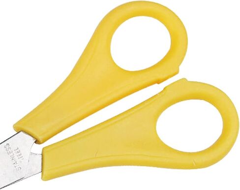 4 Sets of Children's Safety Scissors,Round Headed Plastic Scissors,Kindergarten Baby Handmade Scissors,Small Class art Enlightenment Training,Scissors in Saudi Arabia