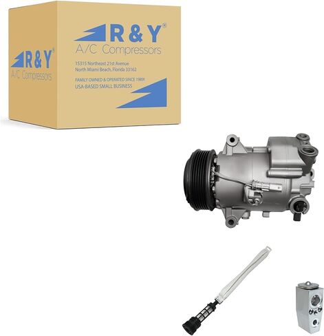 طقم ضاغط تكييف الهواء والقابض من RYC KT EA76-01 (يناسب شيفروليه كروز 1.8L 2012، 2013، 2014، 2015؛ يناسب شيفروليه كروز المحدودة 1.8L 2016) in Kuwait