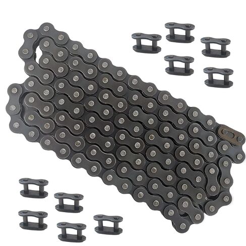سلسلة دراجات 415H-110L مع 10 قطعة وصلات رئيسية تناسب 80cc 49cc 60cc 66cc محرك ثنائي الأشواط دراجة بمحرك دراجة in Kuwait