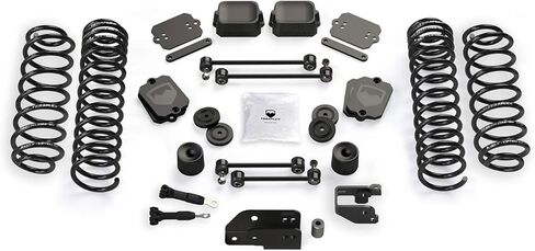 TeraFlex JLU 4-Door 3.5" Coil Spring Base Lift Kit - No Shock Absorbers in Kuwait