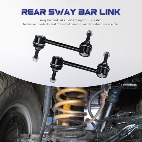Sway Bar End Link, K750393 K750394 Rear Stabilizer Sway Bar End Link Replacement for 2011-19 Ford Explorer Taurus Flex Police Lincoln MKS MKT in Kuwait
