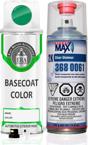 دهانات ERA MX7042358/X0458G - Kent Building Supply Green for Ford Exact Match رذاذ طلاء السيارات - مجموعة احترافية مع 2K 3680061 Clearcoat in Kuwait