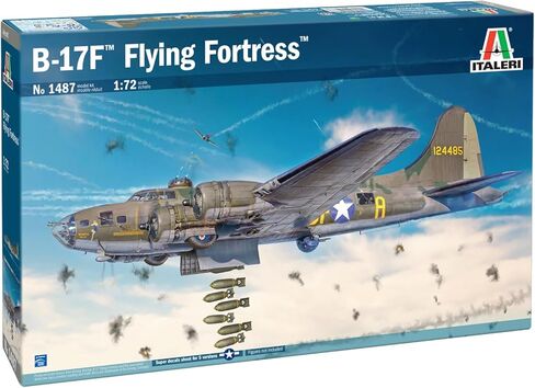Italeri 1487 B-17F القلعة الطائرة 1:72 مقياس البلاستيك أطقم منمذجة/نموذج الجمعية in Kuwait