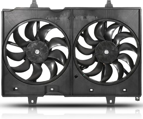مجموعة مروحة مكثف المبرد المزدوج SCITOO متوافقة مع 2008-2013 لنيسان لـ Rogue 2.5L 2014-2015 لنيسان لـ Rogue Select 2.5L؛ استبدال 621161 in Kuwait