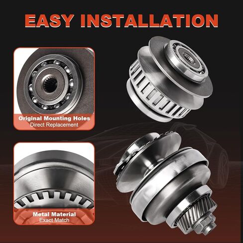 JF015E RE0F11A Transmission 29T Pulley Set with Belt Chain Compatible with Sentra March NV200 Tiida Cube Livina Attrage Spacia, Replace CVT Transmission Drive Hard Part, Repalces# 901068, 33710S-1 in Saudi Arabia