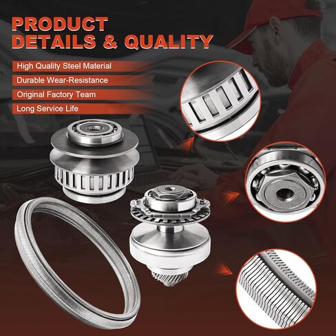 JF015E RE0F11A Transmission 29T Pulley Set with Belt Chain Compatible with Sentra March NV200 Tiida Cube Livina Attrage Spacia, Replace CVT Transmission Drive Hard Part, Repalces# 901068, 33710S-1 in Saudi Arabia