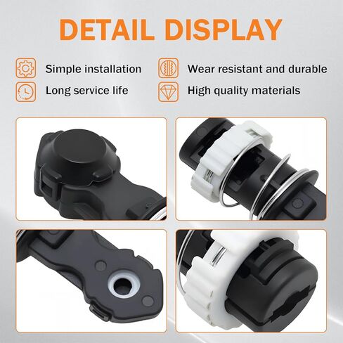 Automatic Transmission Range Selector Lever Cable Gearbox Linkage End Adjuster Connector Compatible with Cadillac ATS 2.0L 2.5L 3.6L 2013-2019 (Replace# 23199239 23325157) in Saudi Arabia