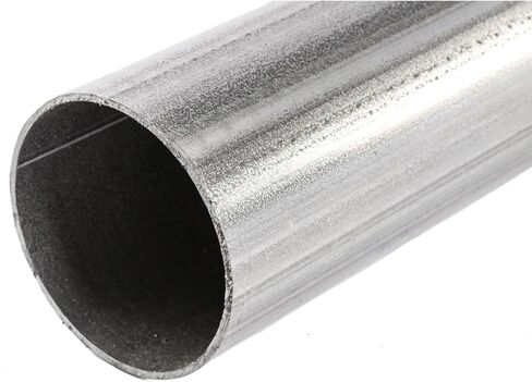 JEGS 2.5in.OD أنابيب العادم بالألمنيوم | 4-طول القدمين | 16- مقياس | التماس الملحومة | مستقيم | البناء الثقيلة in Kuwait