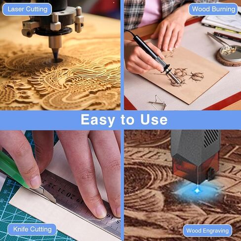 6 Pack Basswood Sheets for Crafts 12x18x1/8 Inch, 3mm Thick Unfinished Balsa Wood Sheet for Laser Cutting & Engraving, DIY Ornaments and Architectural Model in Saudi Arabia