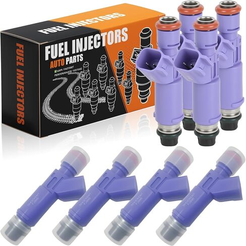 FJ995 Upgraded 4.6L 6-hole Fuel Injectors, Fit for:-FORD F150 4.6L v8 2009-2010, Mustang 4.6L v8 2009-2010#Replace: 800-2031N, 822-11208 - 8PCS in Saudi Arabia