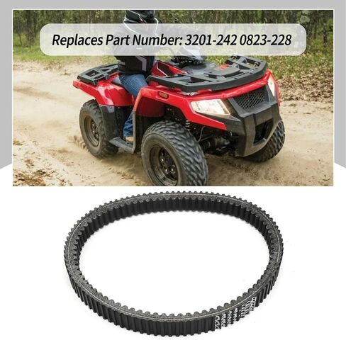 حزام محرك 3201-242، بديل للقطط القطبية الشمالية 350 366 400 425 450 500 650 Alterra 450 Cat XR 500 Prowler 500 HDX 500 Alterra TRV 500، يستبدل 0823-228 in Kuwait