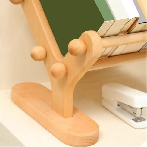 Bookshelf Open Simple Home Wooden Bookshelf Tabletop Record Storage Shelf for Living Room Home Office in Saudi Arabia
