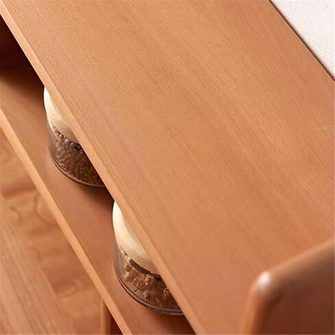 Bookshelf Desk Expandable Storage Rack, Small Wooden Bookshelf for Office Home for Living Room Home Office in Saudi Arabia