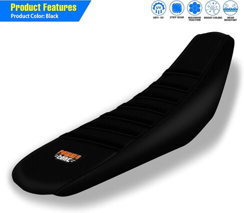 Dirt Bike Seat Cover for Sur Ron Ultra Bee - Motorcycle Seat Cover E Bike with Pocket (Black) in Kuwait