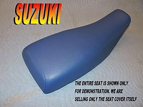 Generic New Replacement seat cover fits Suzuki LT160 1989-04 LT 160 LTF 160 LTF160 blue 065 in Kuwait